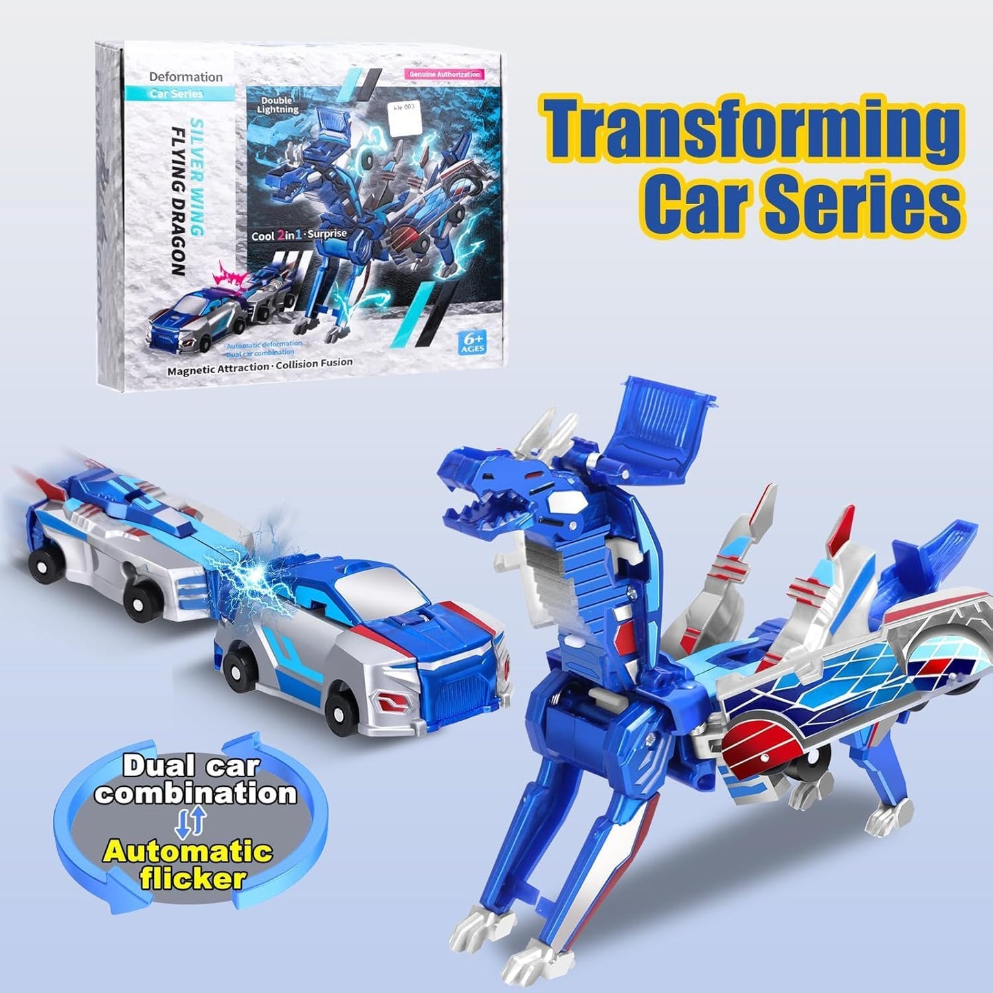 MagnaFusion Dino Car