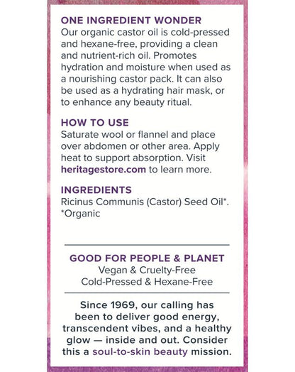 PureVela Organic Castor Oil